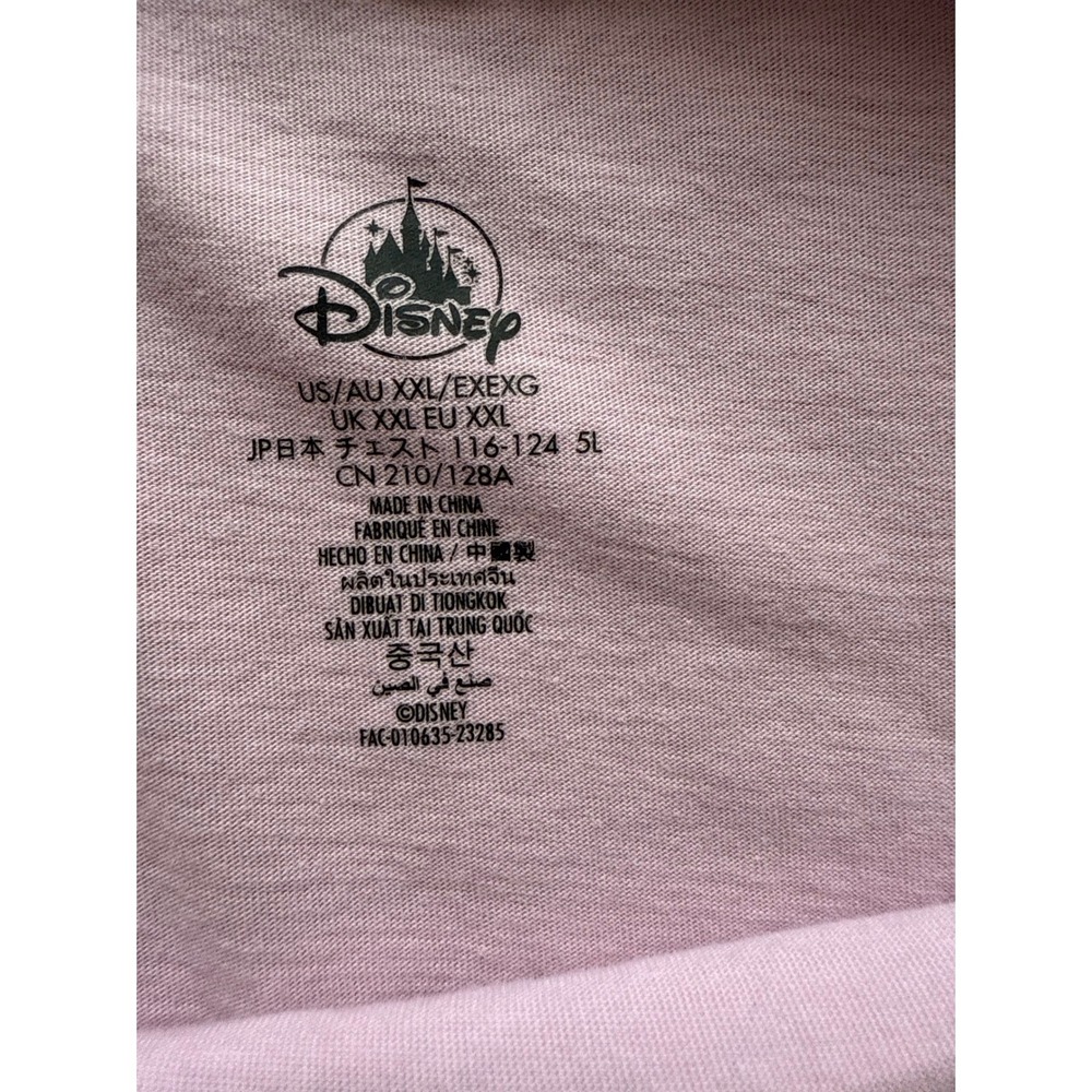 Disney Parks Tomorrowland Graphic Tee Pink Space Mountain PeopleMover‎ XXL - Picture 3 of 5